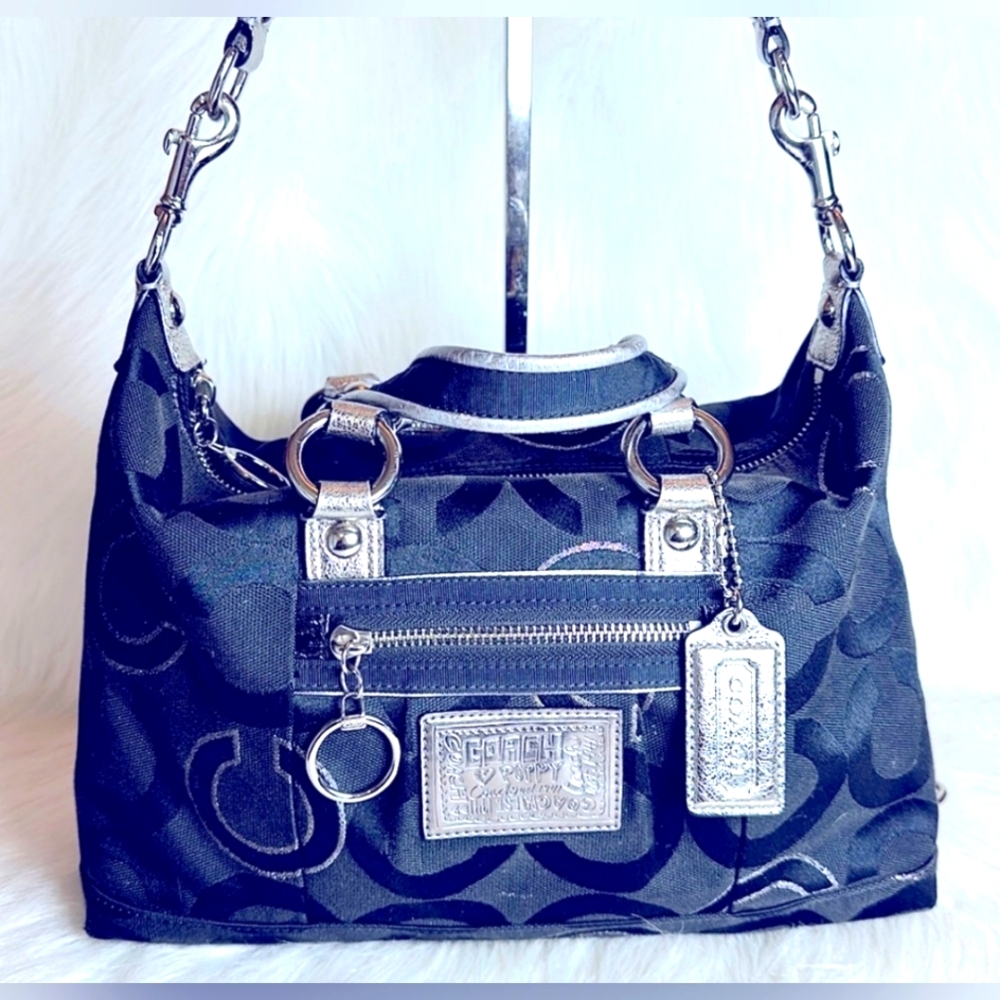 Coach Poppy Shoulder Satchel Bag